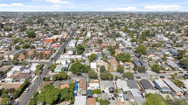 9613 Wilmington Ave, Los Angeles, CA 90002 - aerial view of property's location with nearby suburban area