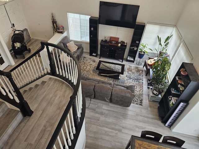 43075 Corte Fresca, Temecula, CA 92592 - living room with wood finished floors
