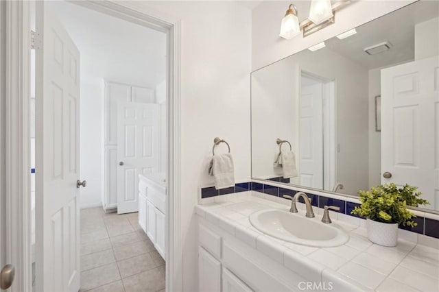1924 Mathews Ave Unit B, Redondo Beach, CA 90278 - bathroom featuring vanity and tile patterned floors