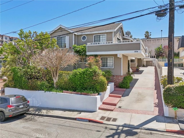 1924 Mathews Ave Unit B, Redondo Beach, CA 90278 - view of front facade featuring brick siding