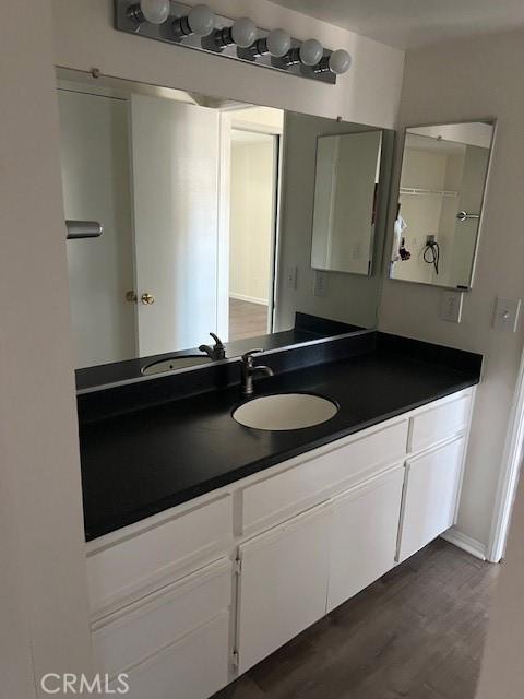10655 Lemon Ave Unit 3005, Rancho Cucamonga, CA 91737 - bathroom with vanity and wood finished floors