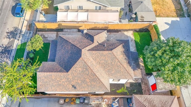 view of subject property