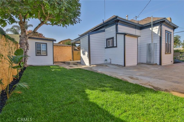 back of house featuring a patio area