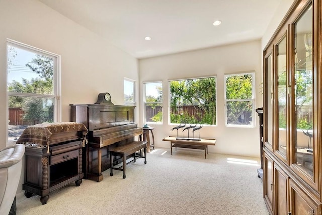 1752 Russet Leaf Ct, El Cajon, CA 92019 - living area with light colored carpet and recessed lighting