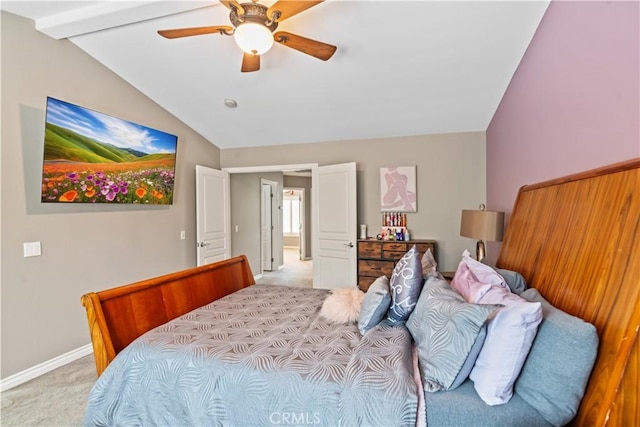 34274 Deergrass Way, Lake Elsinore, CA 92532 - bedroom featuring light colored carpet, baseboards, and a ceiling fan