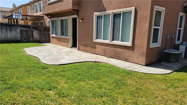 29746 Maxmillian Ave, Murrieta, CA 92563 - rear view of house featuring stucco siding, a patio area, and central air condition unit