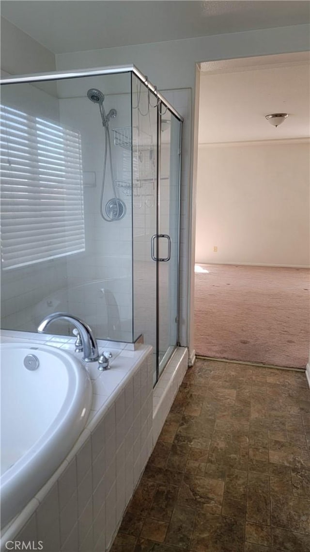 29746 Maxmillian Ave, Murrieta, CA 92563 - full bath featuring a stall shower and a bath