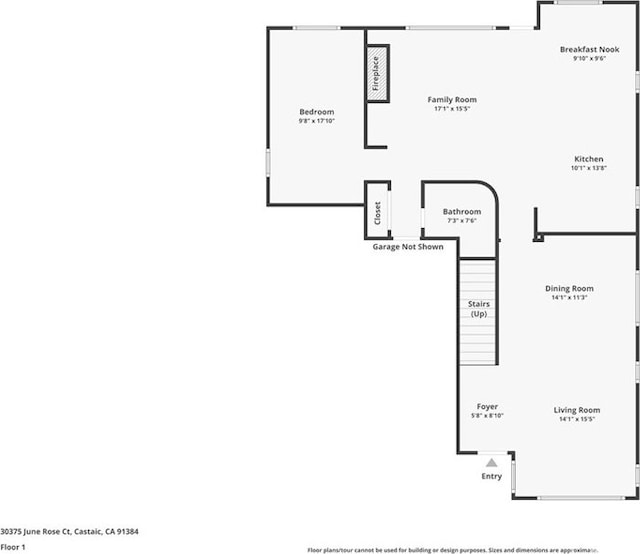 30375 June Rose Ct, Castaic, CA 91384 - room layout