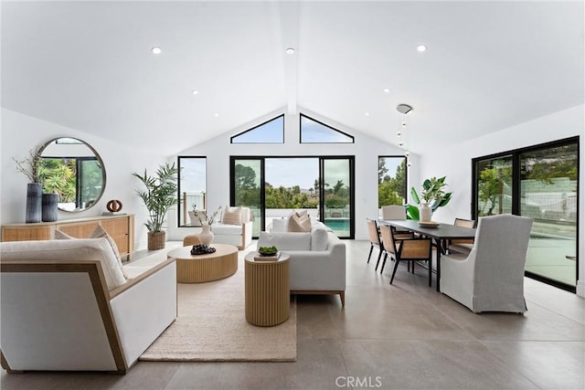 29951 Morongo Pl, Laguna Niguel, CA 92677 - living room featuring concrete flooring