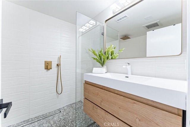 29951 Morongo Pl, Laguna Niguel, CA 92677 - bathroom featuring vanity and walk in shower