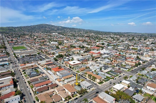aerial overview of property's location