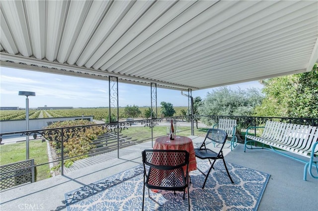 view of patio