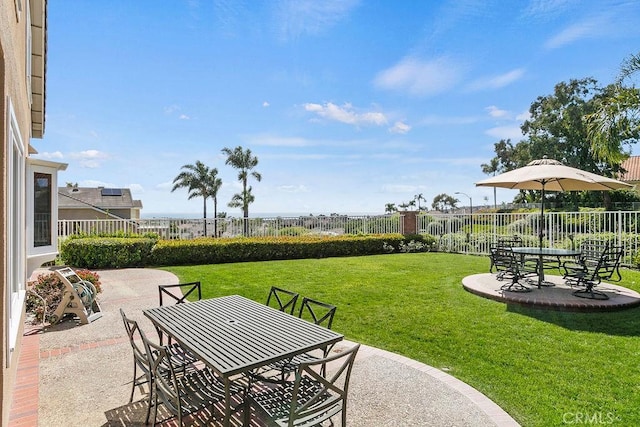27 High Blf, Laguna Niguel, CA 92677 - view of patio with outdoor dining space