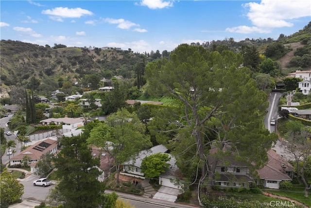 aerial view of property and surrounding area