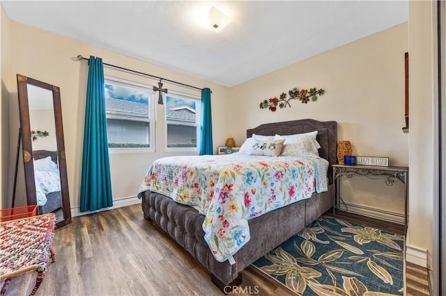340 Terry Way, La Habra, CA 90631 - bedroom featuring wood finished floors and baseboards