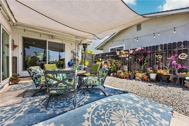 340 Terry Way, La Habra, CA 90631 - view of patio / terrace featuring outdoor dining space