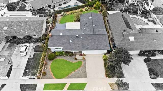 340 Terry Way, La Habra, CA 90631 - aerial view of residential area