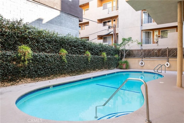 view of community pool