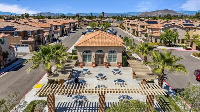 148 Camden Ct, Perris, CA 92571 - aerial view of residential area with a mountainous background