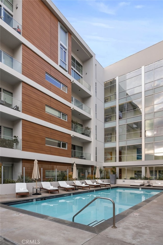 view of community pool