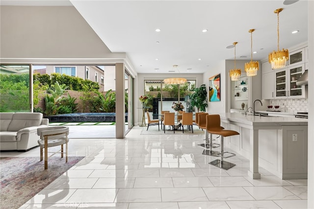 244 Coal Mine, Irvine, CA 92602 - lobby with recessed lighting and a sink