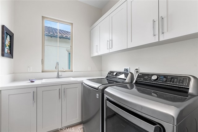 244 Coal Mine, Irvine, CA 92602 - washroom featuring independent washer and dryer and cabinet space
