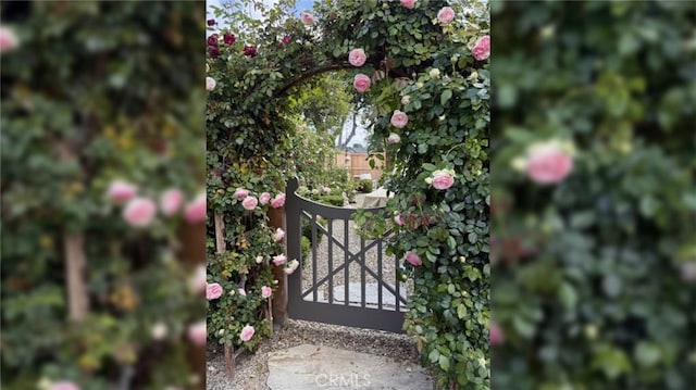 view of gate