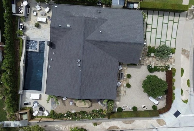 aerial view of property's location