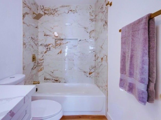 1025 Plover Way, Oceanside, CA 92057 - full bathroom with toilet, shower / tub combination, and vanity