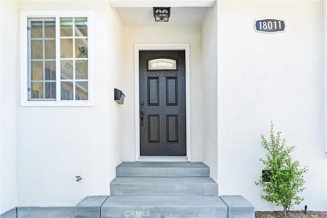 18011 Theodora Dr, Tustin, CA 92780 - entrance to property featuring stucco siding