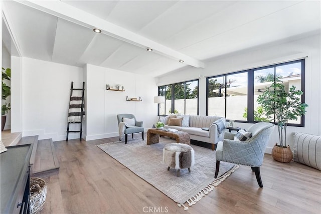 18011 Theodora Dr, Tustin, CA 92780 - living area featuring wood finished floors and baseboards