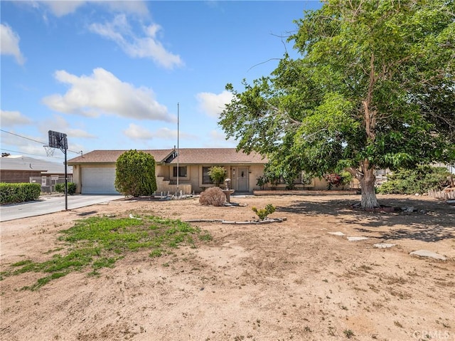 17949 Catalpa St, Hesperia, CA 92345 - ranch-style house featuring driveway and a garage