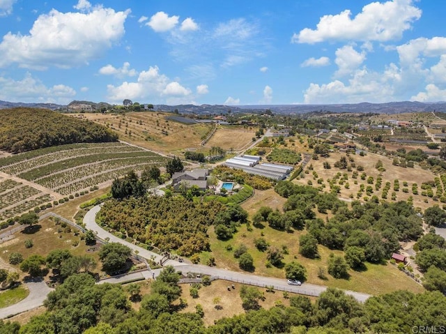 view of rural area