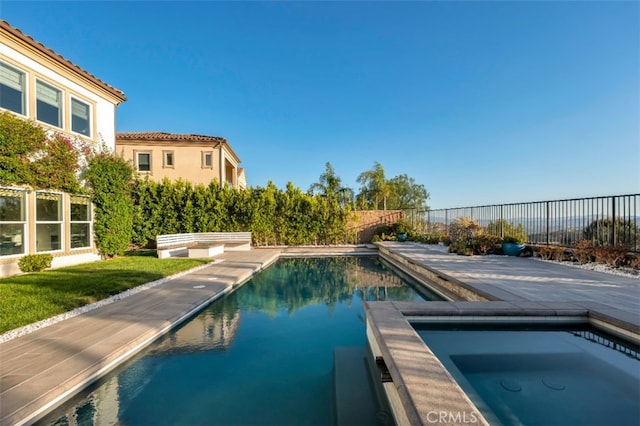 view of pool