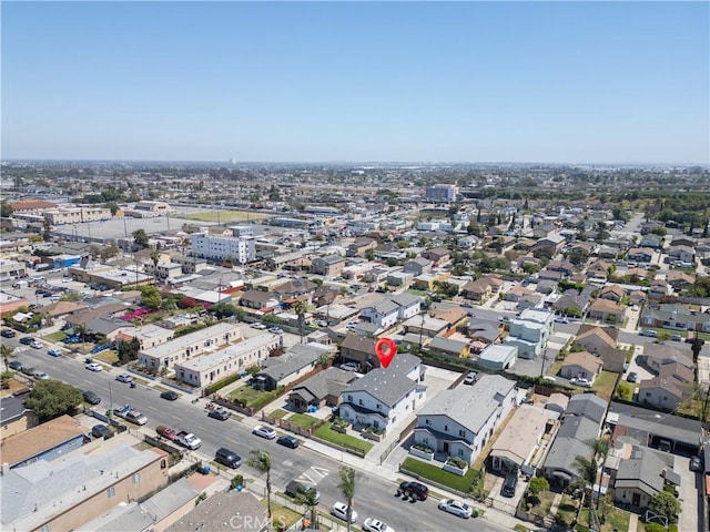 aerial view of property and surrounding area