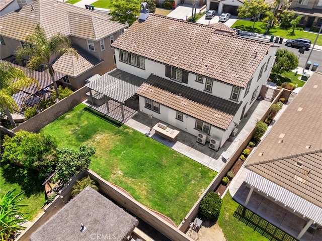 14538 Eagle River Rd, Eastvale, CA 92880 - aerial perspective of suburban area
