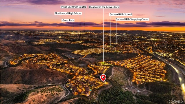 100 Headwaters, Irvine, CA 92602 - aerial view of property and surrounding area