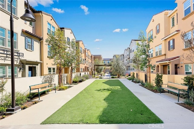 view of home's community with a residential view