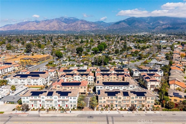 aerial view of mountains