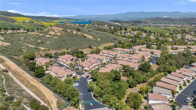 587 Fenwick Way Unit B, Simi Valley, CA 93065 - aerial perspective of suburban area with a mountainous background