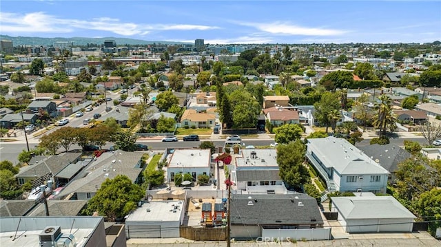 aerial perspective of suburban area