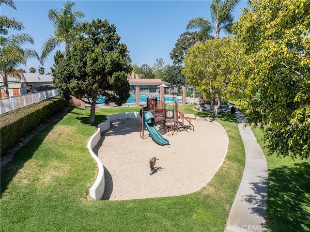 view of property's community