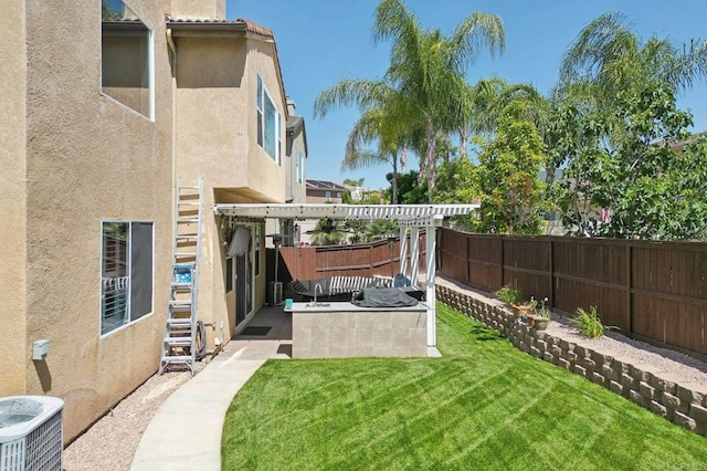 32555 Safflower St, Winchester, CA 92596 - view of yard featuring central air condition unit