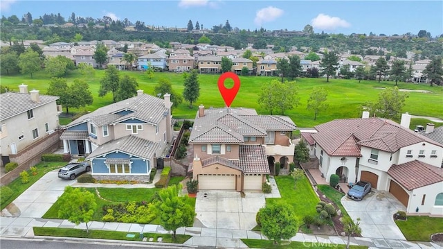 34113 Castle Pines Dr, Yucaipa, CA 92399 - aerial perspective of suburban area