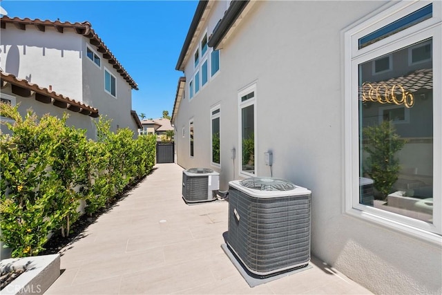 28 Brownsbury Rd, Laguna Niguel, CA 92677 - view of patio / terrace featuring central AC unit