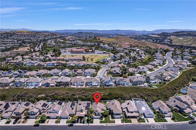 2146 Via Aguila, San Clemente, CA 92673 - aerial view of property's location featuring nearby suburban area and mountains
