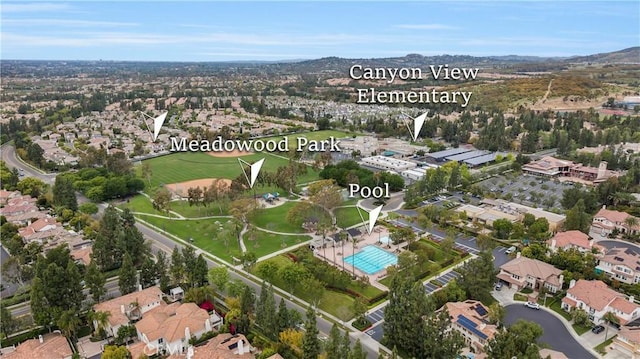 17 Candlewood, Irvine, CA 92620 - aerial view of property's location with nearby suburban area
