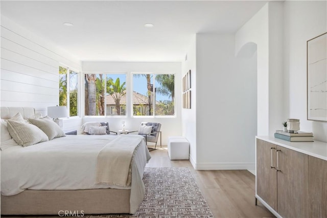 17 Candlewood, Irvine, CA 92620 - bedroom featuring light wood-type flooring, baseboards, and recessed lighting