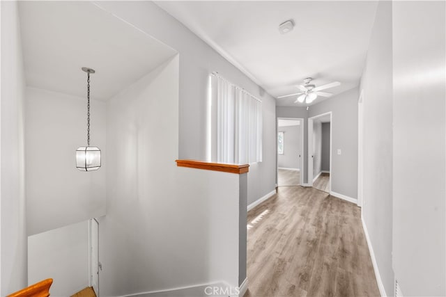 206 Eisenhower, Placentia, CA 92870 - hall featuring wood finished floors and baseboards