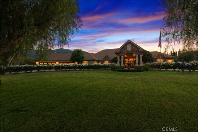 23965 Lawson Rd, Corona, CA 92883 - view of front of property featuring a front lawn